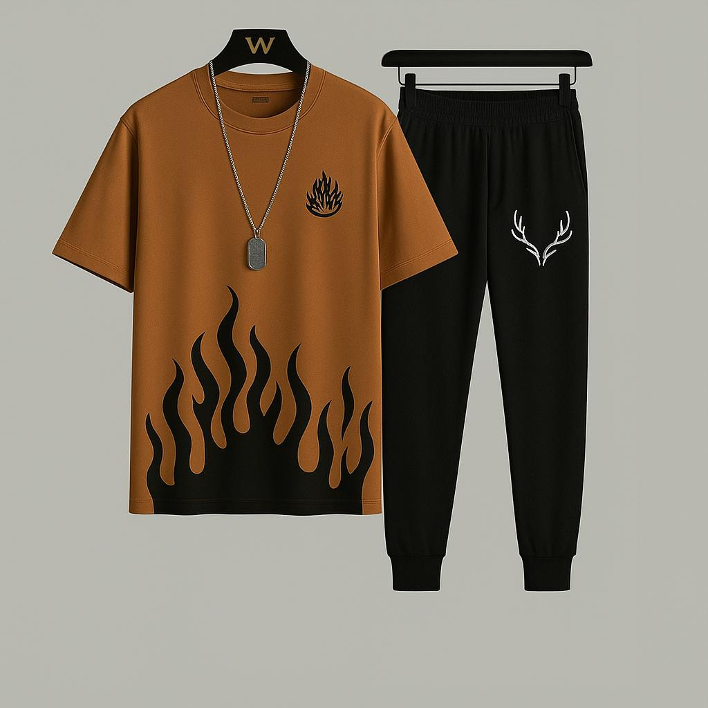 Men's micro plain track suit